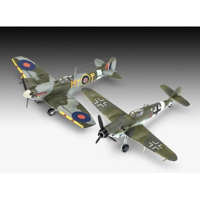 Revell Bf109G 10 & Spitfire Mk.V Combat set ModelSet 63710 1:72