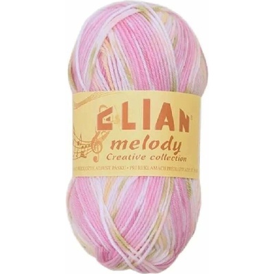 Ponožková příze Elian Melody 301 - růžová