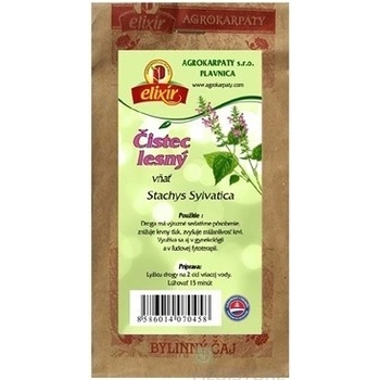 Agrokarpaty ČISTEC LESNÝ vňať bylinný čaj 30 g
