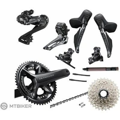 Shimano Ultegra Di2 R8170 sada, kľuky 172.5 mm, 52/36T, kazeta 11-30T