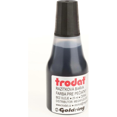 Trodat Razitkovací barva černá 25 ml – Zbozi.Blesk.cz