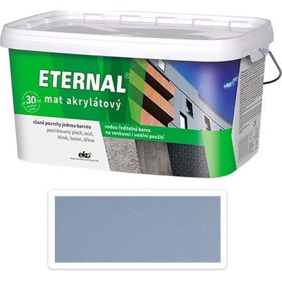 ETERNAL Mat akrylátový vodouriediteľná farba 5L Strednesivá 03