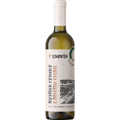Znovín Ryzlink rýnský 12% 0,75 l (holá láhev)
