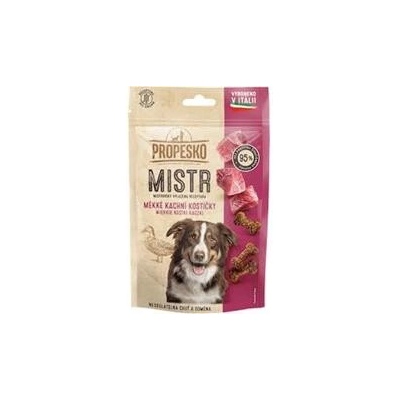 PROPESKO Dog Mistr měkké kachní kostičky 90 g