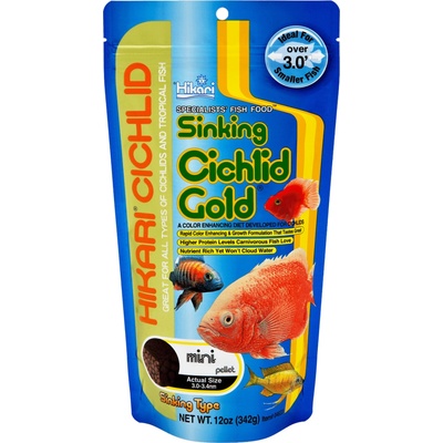 HIKARI Cichlid Gold Sinking Mini 342 G
