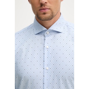 HUGO BOSS риза от памук с еластан hank (50560687)
