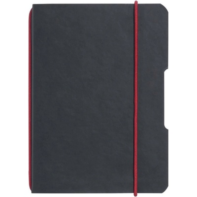 Herlitz Zošit my.book Flex A4 štvorčekový čierna koženka