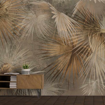 Decono Фототапет Кафеви Тропически Листа