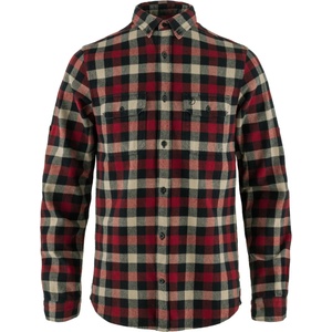 Fjällräven Мъжка риза с копчета Fjällräven Skog Shirt - Dark Navy / Red (033-1068-1013)