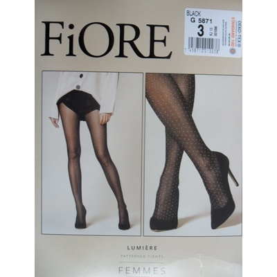Fiore 20 DEN LUMIÉRE černá
