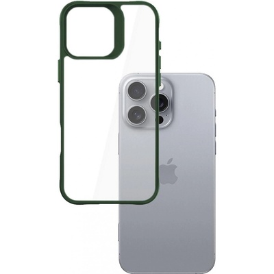 3mk Protection Калъф 3mk - Satin Armor Plus, iPhone 16 Pro, зелен (5903108592727)