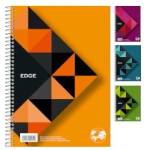 Globus Тетрадка със спирала A4, 60 листа, 2 теми Edge