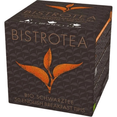 Bistrotea Tipis Anglické raňajky BIO čierny čaj 50 x 2 g