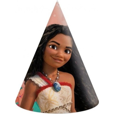 Papírové párty čepičky Moana 6ks - Procos – Zboží Dáma