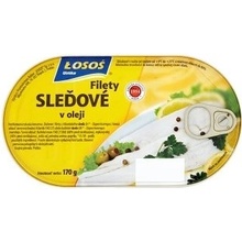 Łosoś Ustka Filety sleďové v oleji 170 g