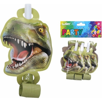 Wiky Párty frkačky DINO 6 ks
