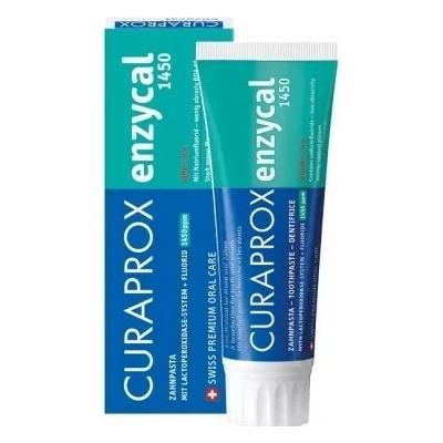 Curaprox enzycal 1450ppm fluoridová jemná a posilňujúca 75 ml