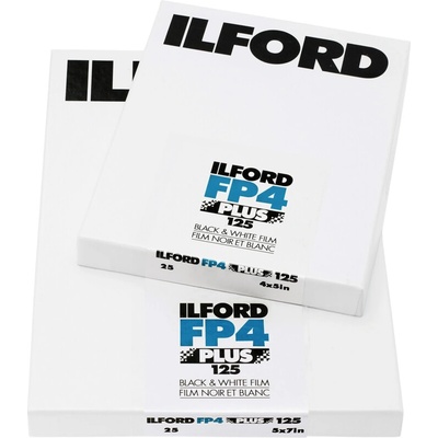 ILFORD PHOTO Ilford FP4 Plus 4×5" 100 listov