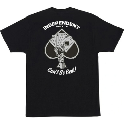 Independent Royal Flush S/S Heavyweight Black 159941