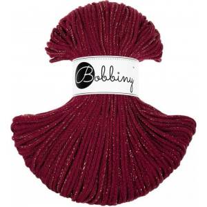 Bobbiny Junior 3 mm 100 m Golden Wine Red юта (SX-E126)