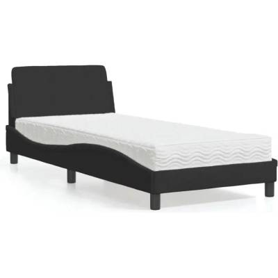 vidaXL 11461.3208313 Postel s matrací Dover černá samet