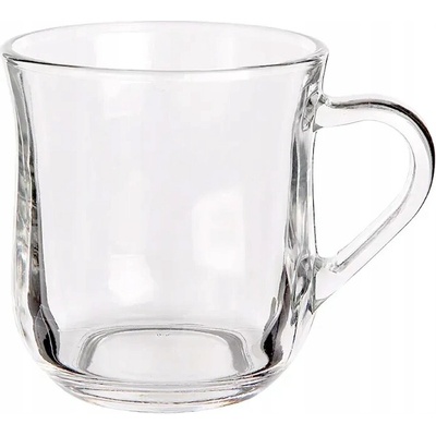 Altom Design Dublin Sklenený hrnček s uchom pohár na latte 330 ml