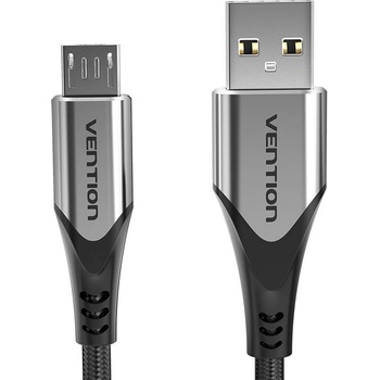 Vention Кабел Vention COAHG, USB-A 2.0 към Micro-B, 3A, 1.5m, сив (COAHG)