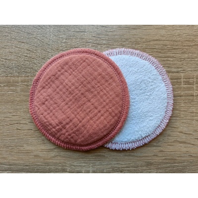 5PACK Vložky do podprsenky Meracus starý ružový mušelín