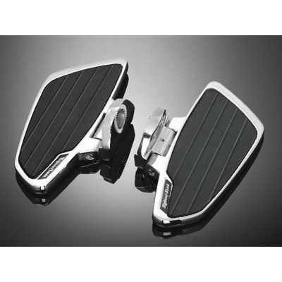 Plotny řidiče Highway Hawk SMOOTH pro motocykly HONDA VT750C2 ACE (pár) - Černá | Zboží Auto