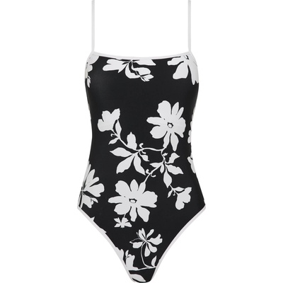 Seafolly Дамски бански костюм Seafolly Mayflower Square Neck One Piece Swimsuit - Black - размер 40 (EU) (150-6647-0115)