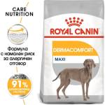 Royal Canin Maxi Dermacomfort - за кучета склонни към кожни раздразнения, от едри породи 12кг