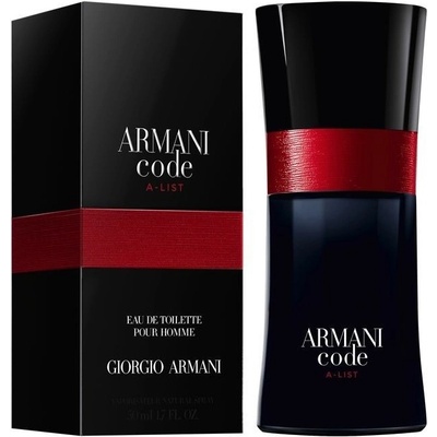 Giorgio Armani Code A-List toaletná voda pánska 75 ml