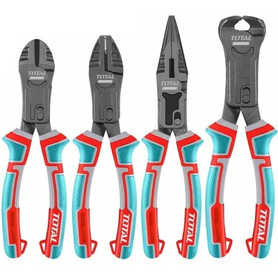 TOTAL Клещи усилени 200/215 мм, TOTAL THT2CK241S Industrial, 4 бр (UNI-012088)