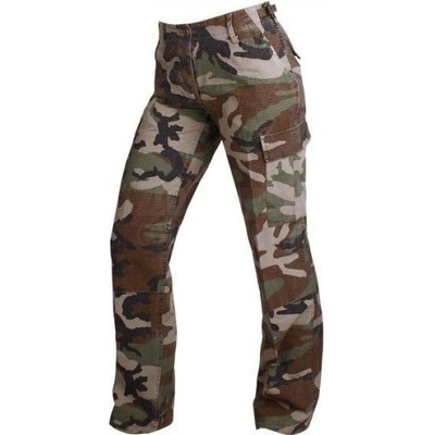 Nohavice Mil-Tec US BDU Rip/Stop dámske Woodland