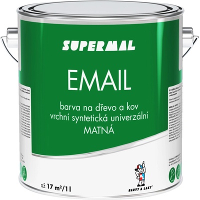 Supermal Email S2013 0199 čierny mat, 2,5 l