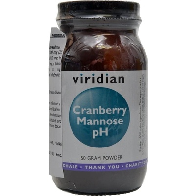 Viridian Cranberry Mannose pH 50 g