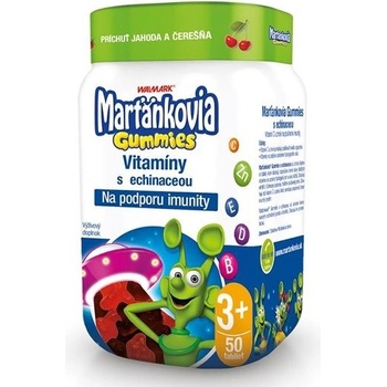 Walmark Marťánci Gummy Černý bez 20 mg 50 ks