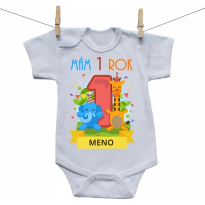 Boodyy Body s krátkym rukávom Mám 1 rok