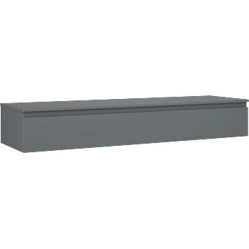 Mexen Orio шкаф за баня под мивка 160 см с плот, 1 чекмедже, матов графит - 91A10-16023-1-BFC66 (91A10-16023-1-BFC66)
