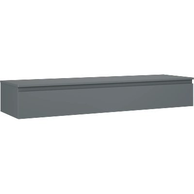 Mexen Orio шкаф за баня под мивка 160 см с плот, 1 чекмедже, матов графит - 91A10-16023-1-BFC66 (91A10-16023-1-BFC66)