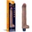 LoveToy Real Softee Vibrating Dildo 10.5" Brown