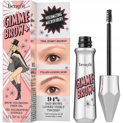 Benefit Gimme Brow+ Mini gél na obočie pre zväčšenie objemu 3.5 Warm auburn brown 1,5 g
