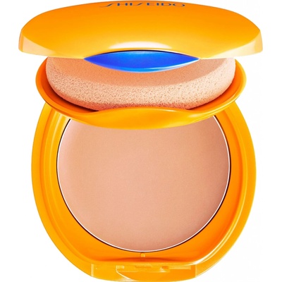 Shiseido Expert Sun Protector Tanning Compact Foundation SPF10 vodeodolný kompaktný make-up Natural 12 g plniteľný flakon