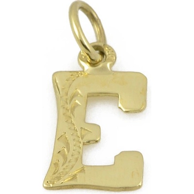 Zlatnictví Zlatíčko Zlatý přívěsek písmeno E 000.00030