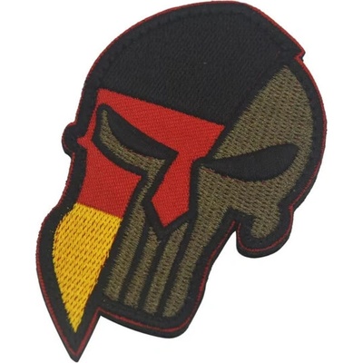 WARAGOD Vyšívaná nášivka Punisher, Nemecko