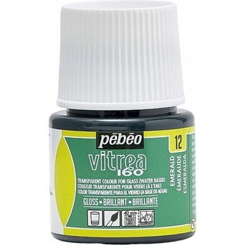 Pébéo Vitrea 160 Farba na sklo Emerald 45 ml 1 ks