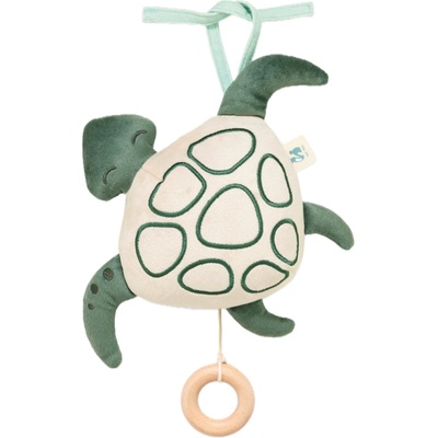 Hauck Музикална плюшена играчка Hauck - Cuddle N Sleep, Turtle (813205)