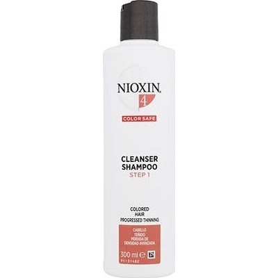Nioxin 4 Cleanser Shampoo pre rednúce vlasy 300 ml
