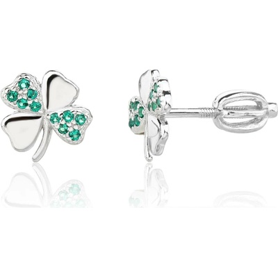 Jan Kos jewellery Stříbrné náušnice MHT-7951/SZ00