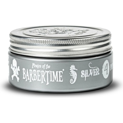Barbartime Silver Pomade stredne tužiaca s vysokým leskom 150 ml